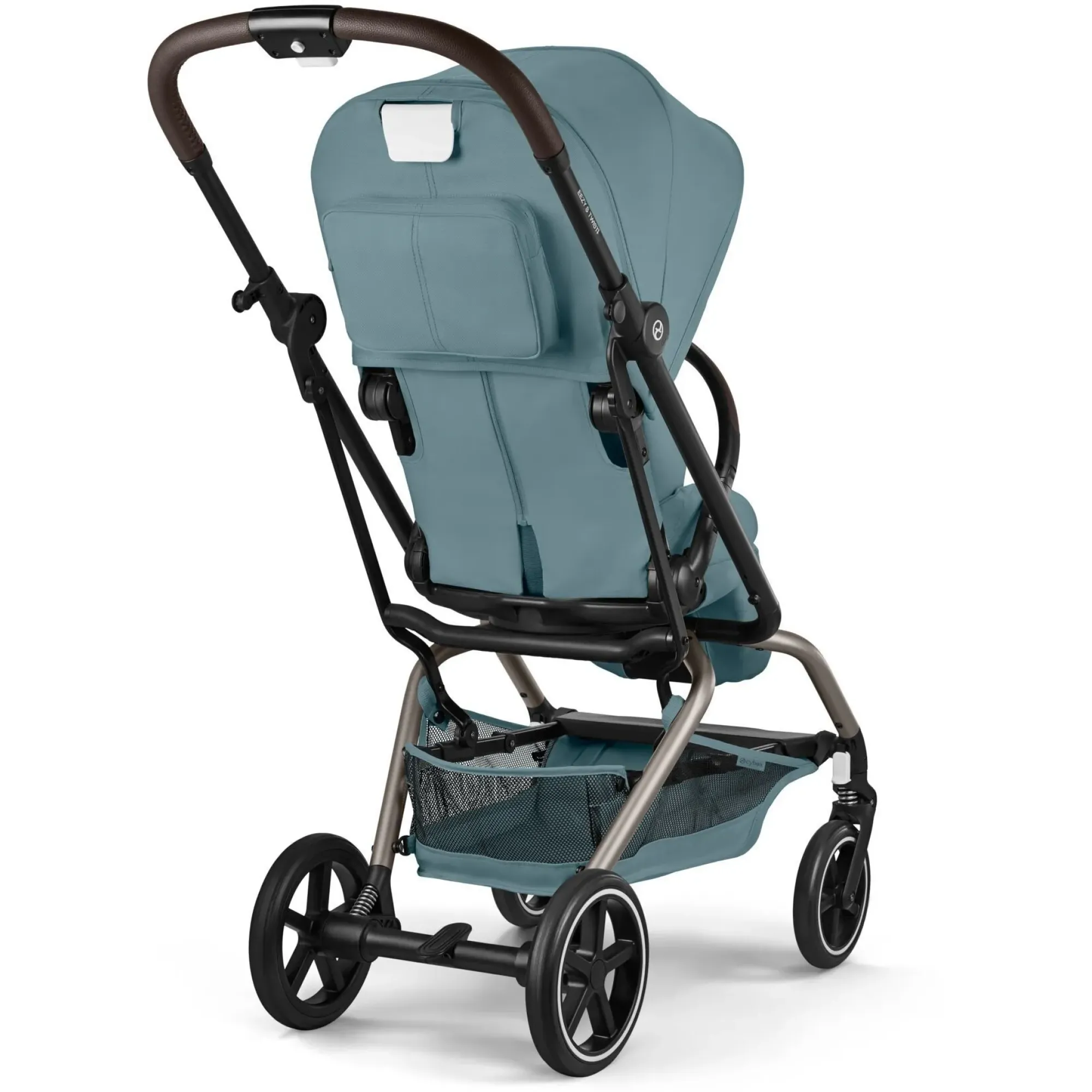 Прогулянкова коляска Cybex Eezy S Twist+ 2 TPE Stormy Blue (з бампером)