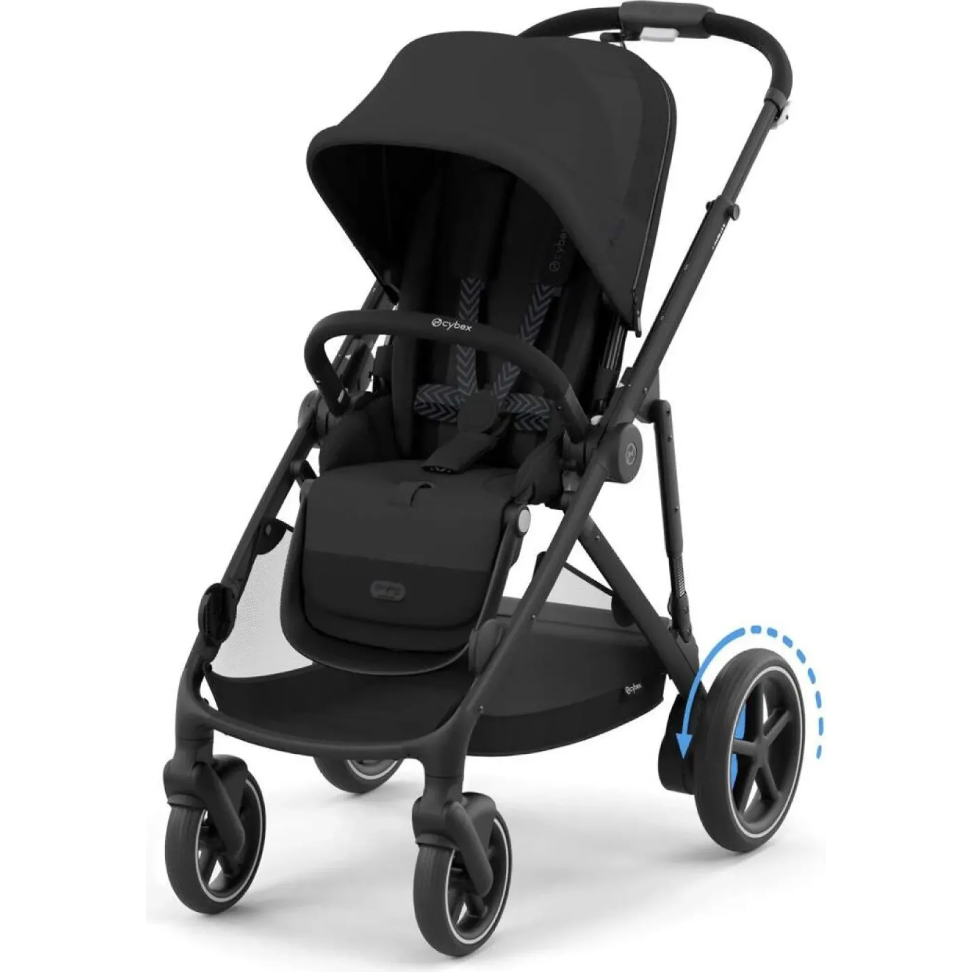 Коляска Cybex eGazelle S BLK Moon Black