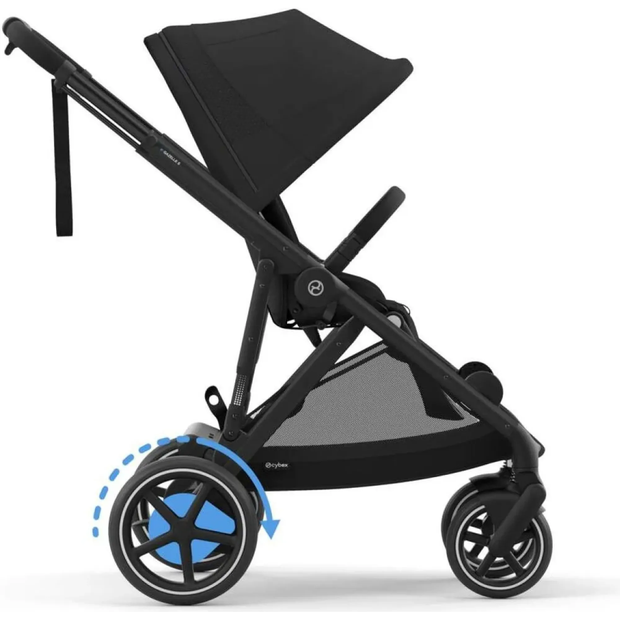 Коляска Cybex eGazelle S BLK Moon Black