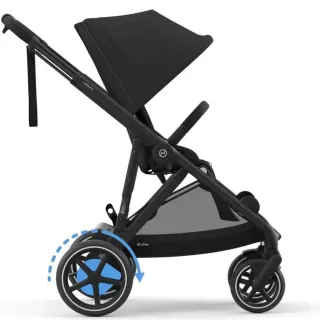 Коляска Cybex eGazelle S BLK Moon Black