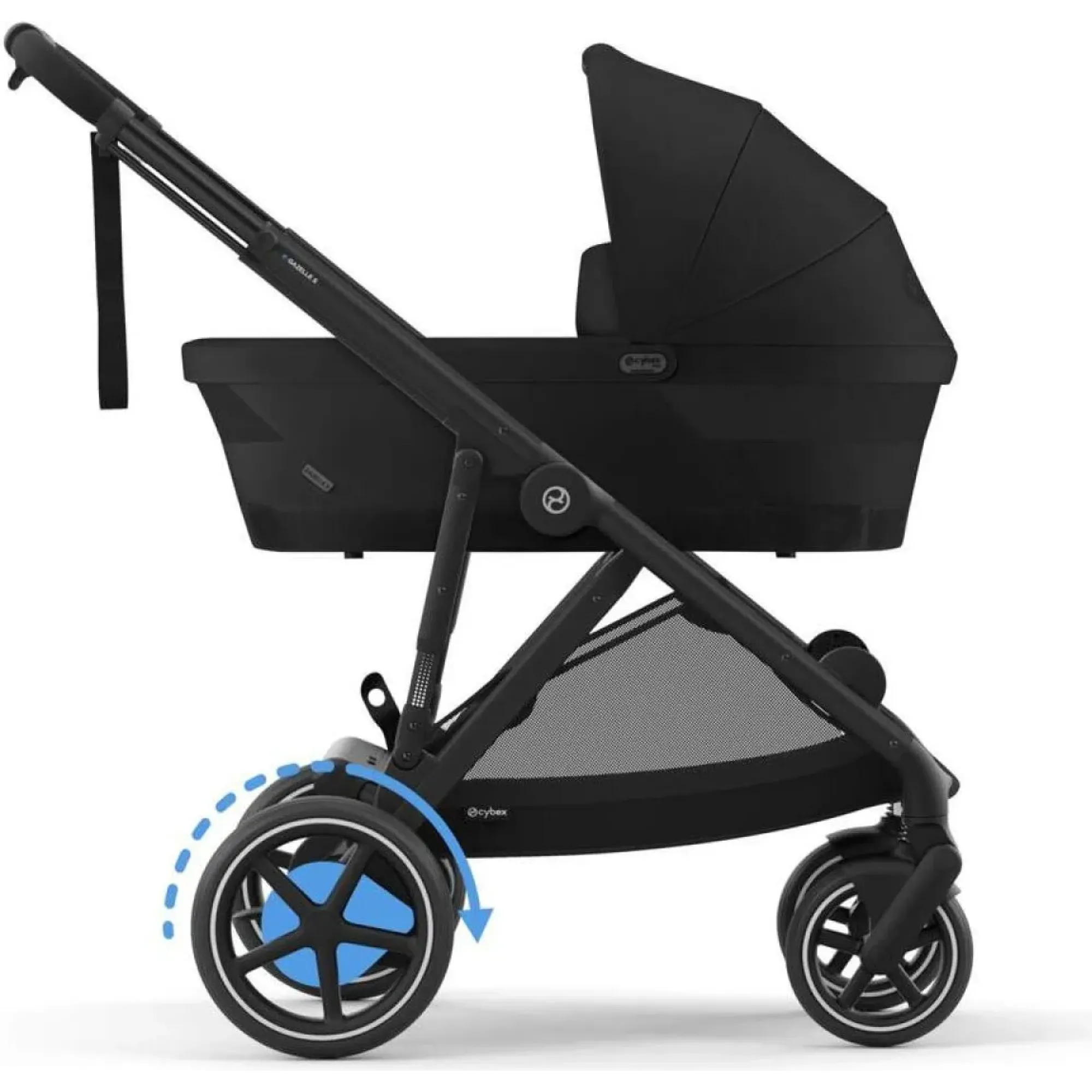Коляска Cybex eGazelle S BLK Moon Black