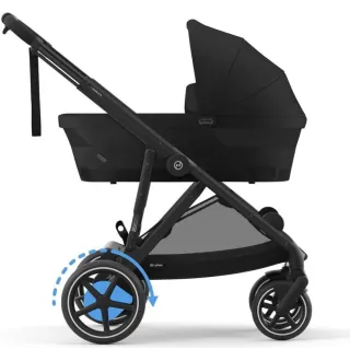 Коляска Cybex eGazelle S BLK Moon Black