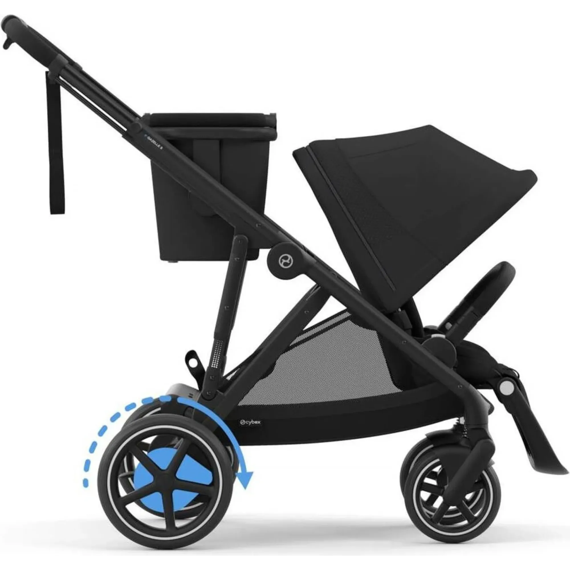 Коляска Cybex eGazelle S BLK Moon Black