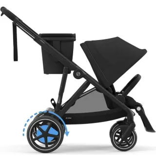Коляска Cybex eGazelle S BLK Moon Black