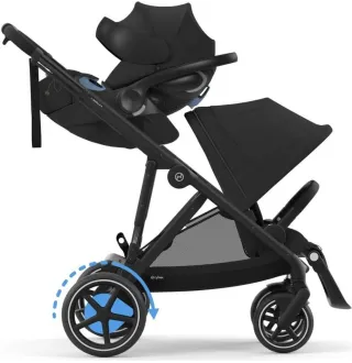 Коляска Cybex eGazelle S BLK Moon Black