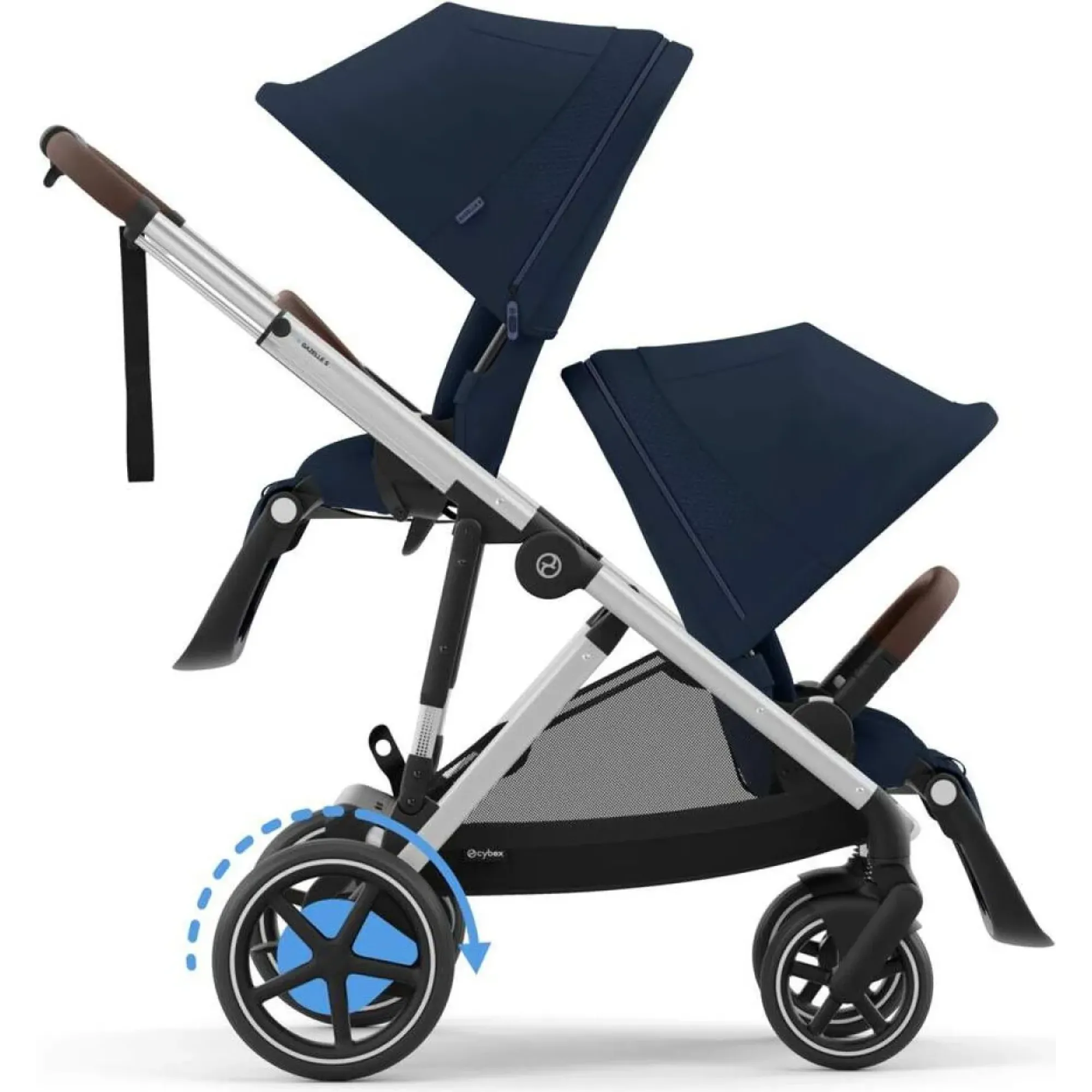 Коляска Cybex eGazelle S SLV Ocean Blue