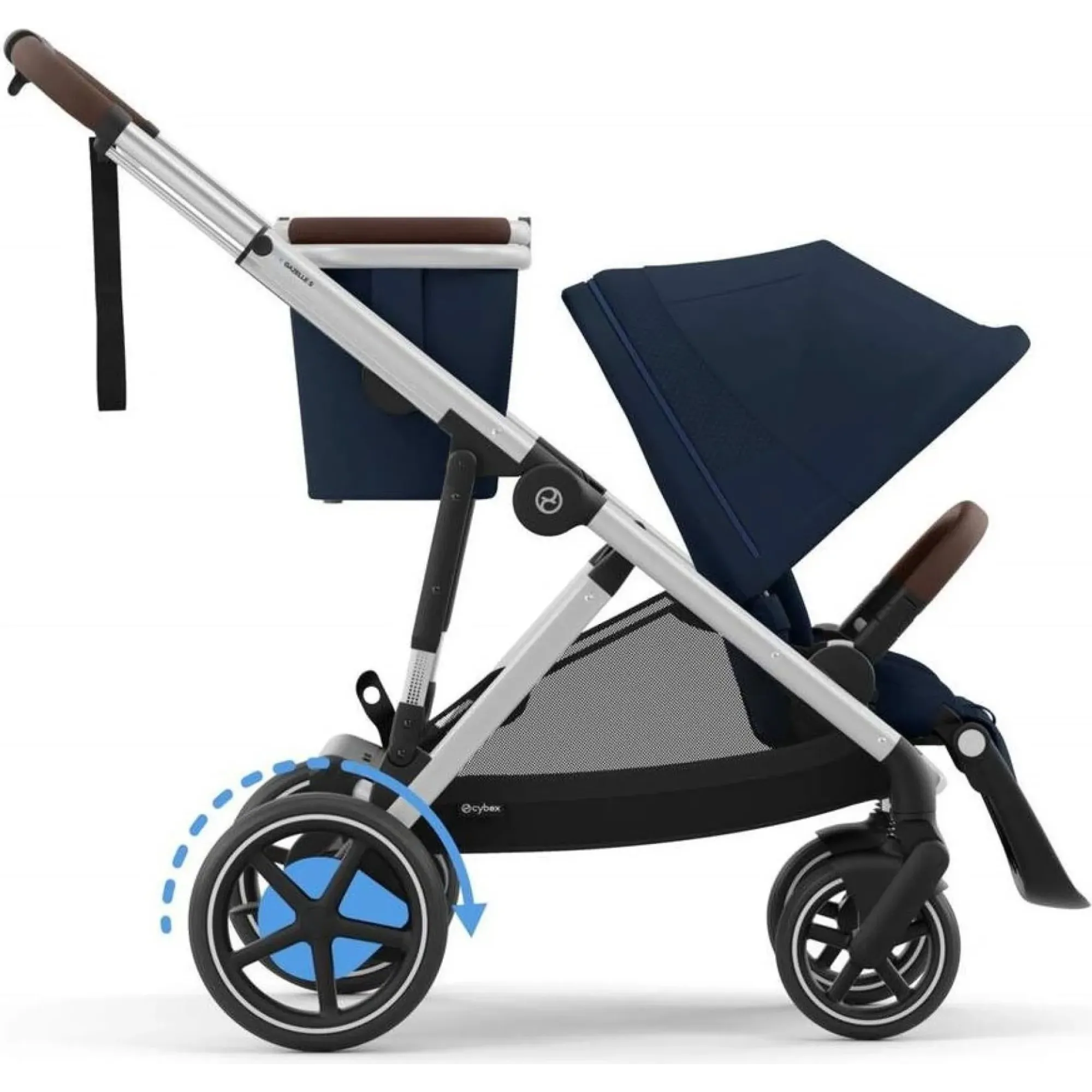 Коляска Cybex eGazelle S SLV Ocean Blue