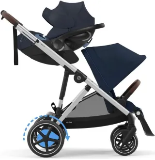Коляска Cybex eGazelle S SLV Ocean Blue