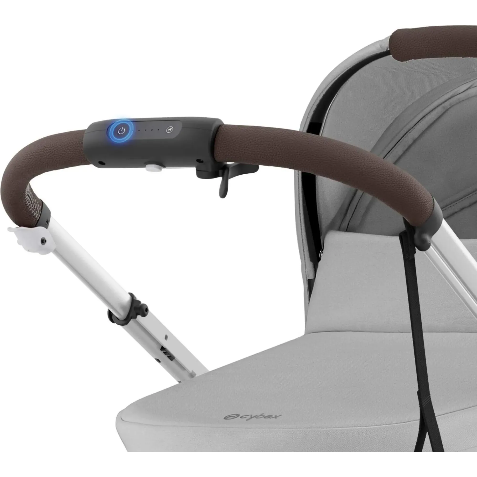 Коляска Cybex eGazelle S SLV Stone Grey