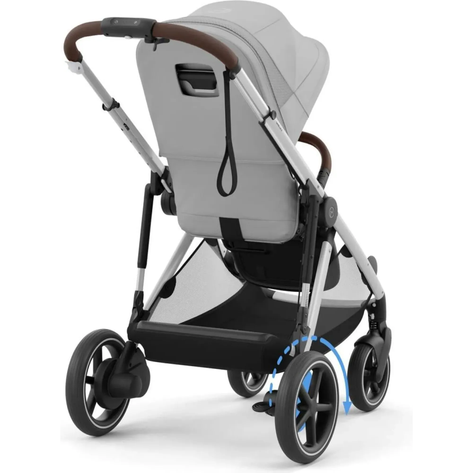 Коляска Cybex eGazelle S SLV Stone Grey