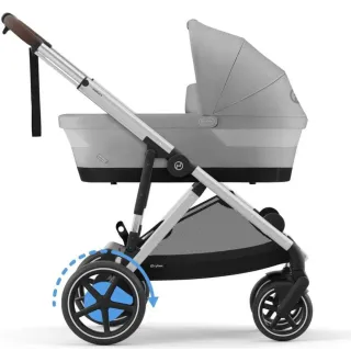 Коляска Cybex eGazelle S SLV Stone Grey