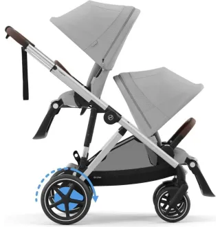 Коляска Cybex eGazelle S SLV Stone Grey