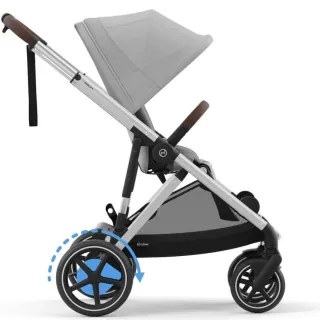 Коляска Cybex eGazelle S SLV Stone Grey