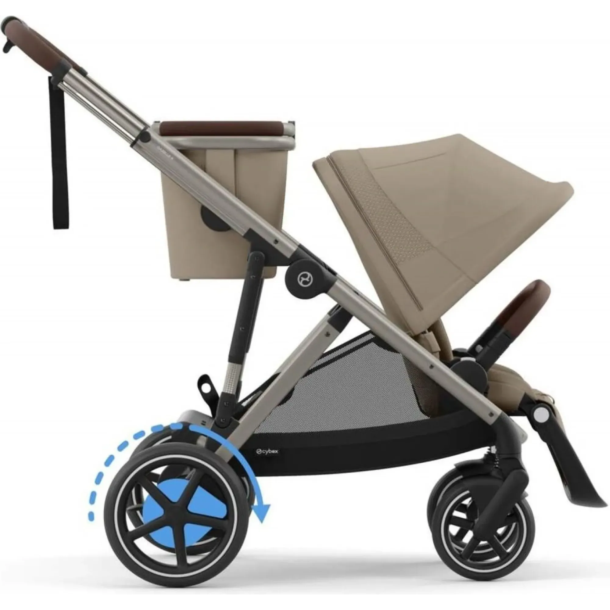 Коляска Cybex eGazelle S TPE Almond Beige