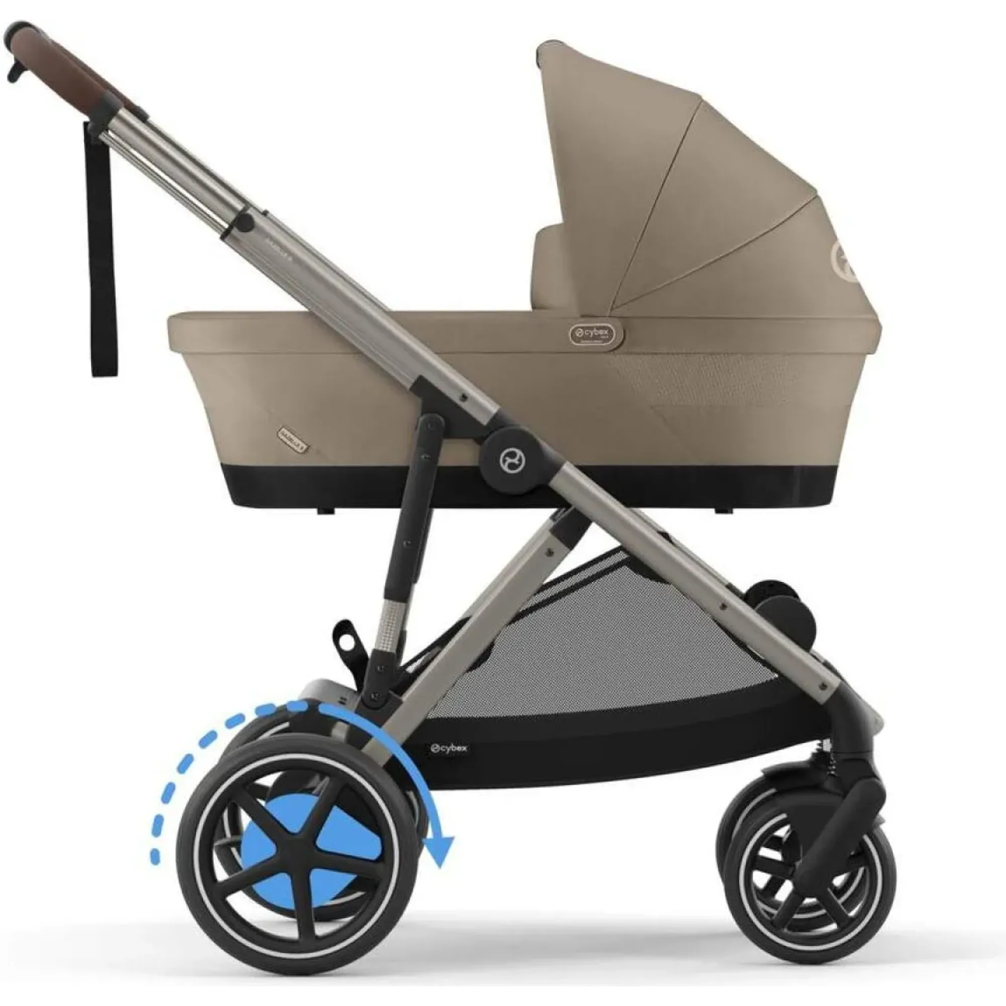 Коляска Cybex eGazelle S TPE Almond Beige