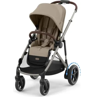 Коляска Cybex eGazelle S TPE Almond Beige