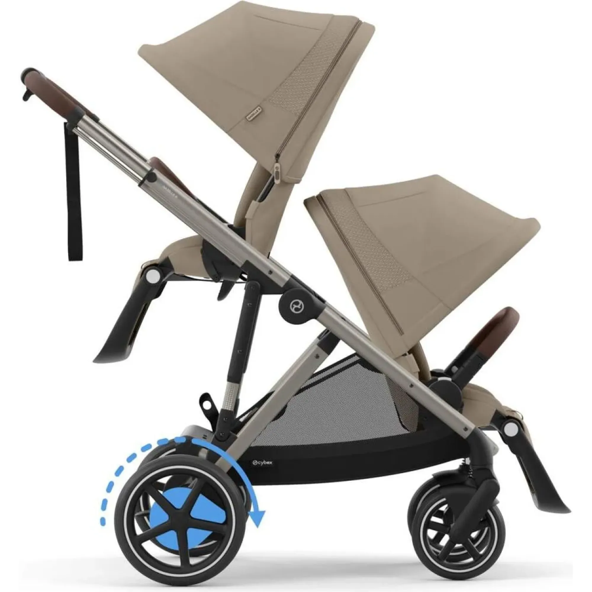 Коляска Cybex eGazelle S TPE Almond Beige