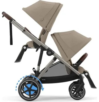 Коляска Cybex eGazelle S TPE Almond Beige
