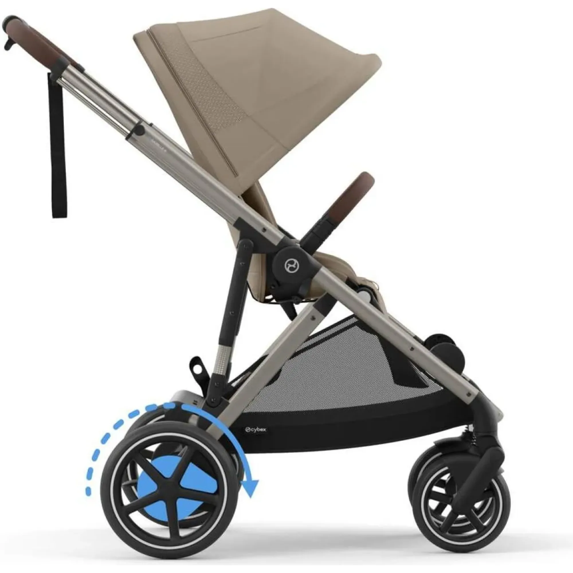 Коляска Cybex eGazelle S TPE Almond Beige