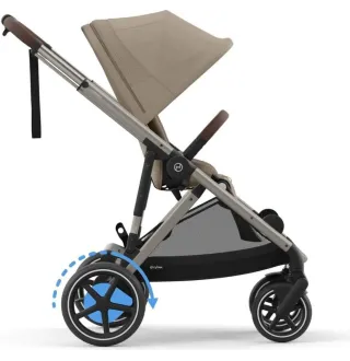 Коляска Cybex eGazelle S TPE Almond Beige