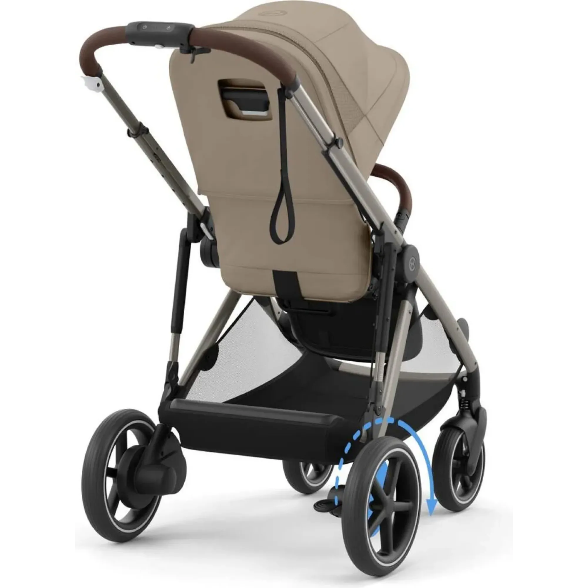 Коляска Cybex eGazelle S TPE Almond Beige