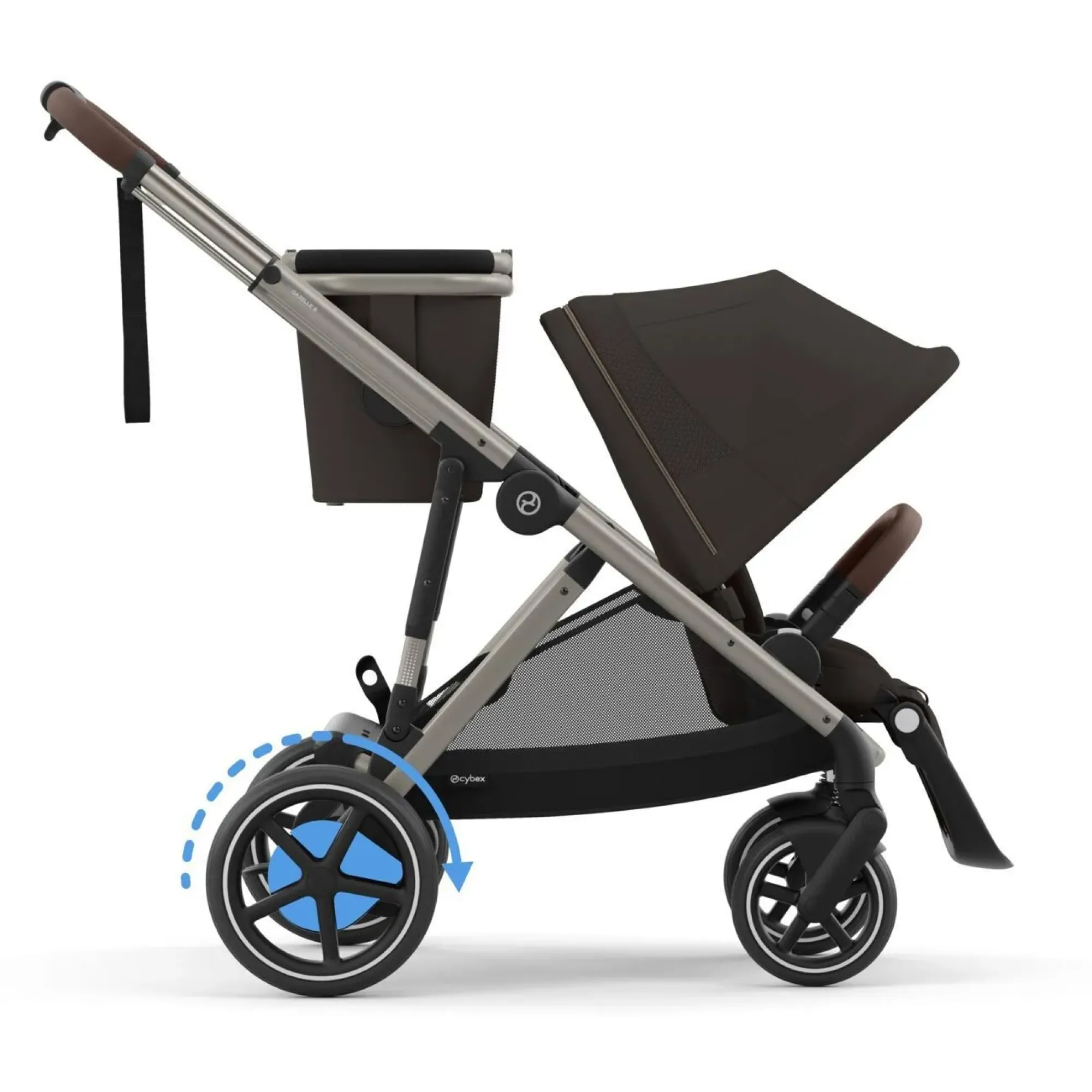 Коляска Cybex eGazelle S TPE Chocolate Brown