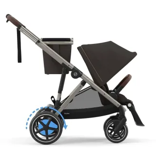 Коляска Cybex eGazelle S TPE Chocolate Brown