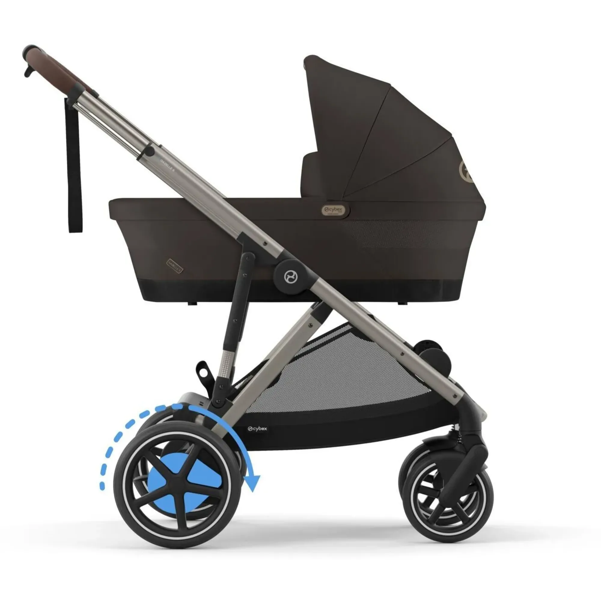 Коляска Cybex eGazelle S TPE Chocolate Brown