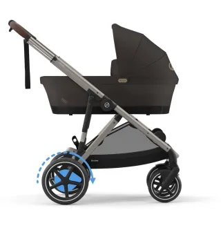 Коляска Cybex eGazelle S TPE Chocolate Brown