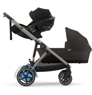 Коляска Cybex eGazelle S TPE Chocolate Brown