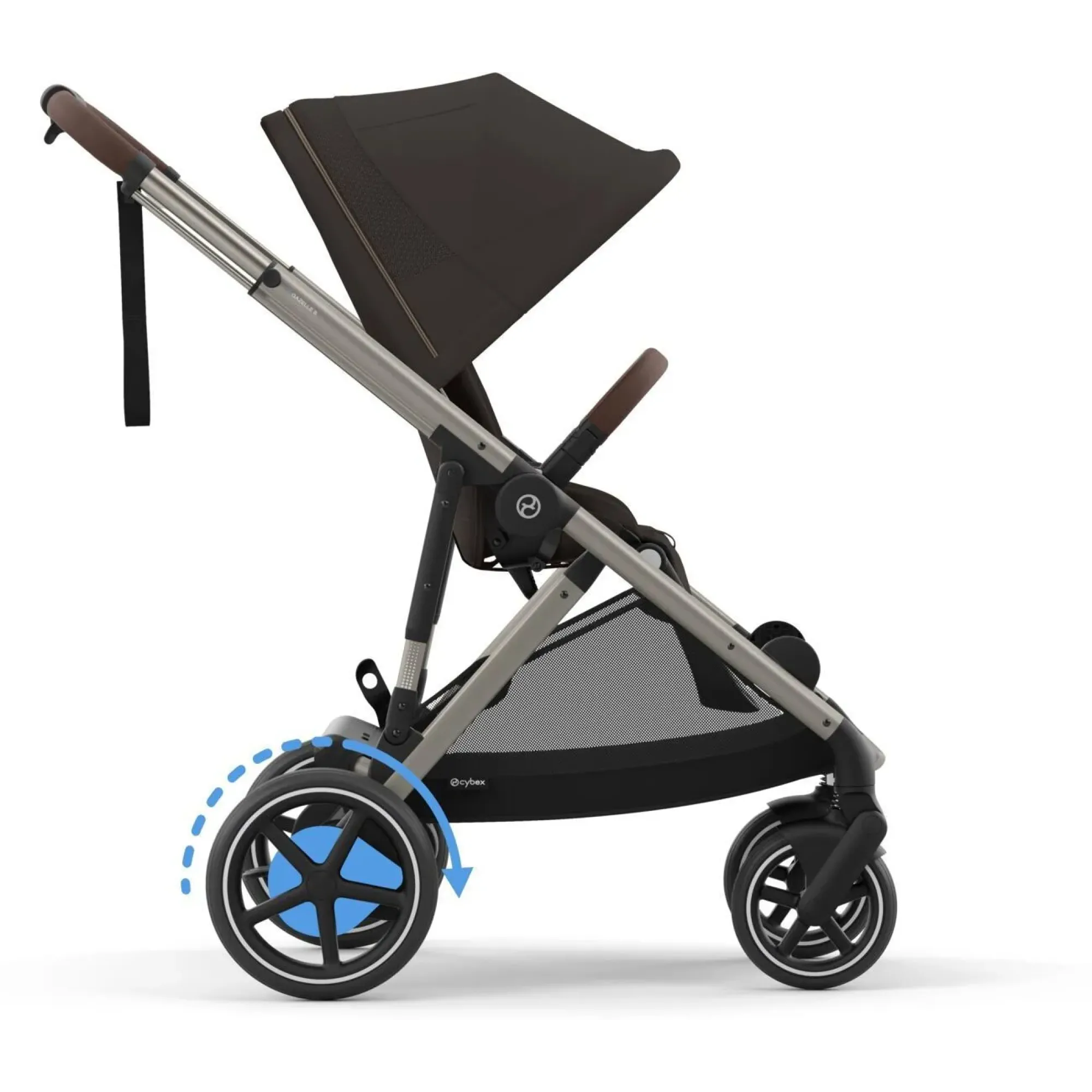 Коляска Cybex eGazelle S TPE Chocolate Brown