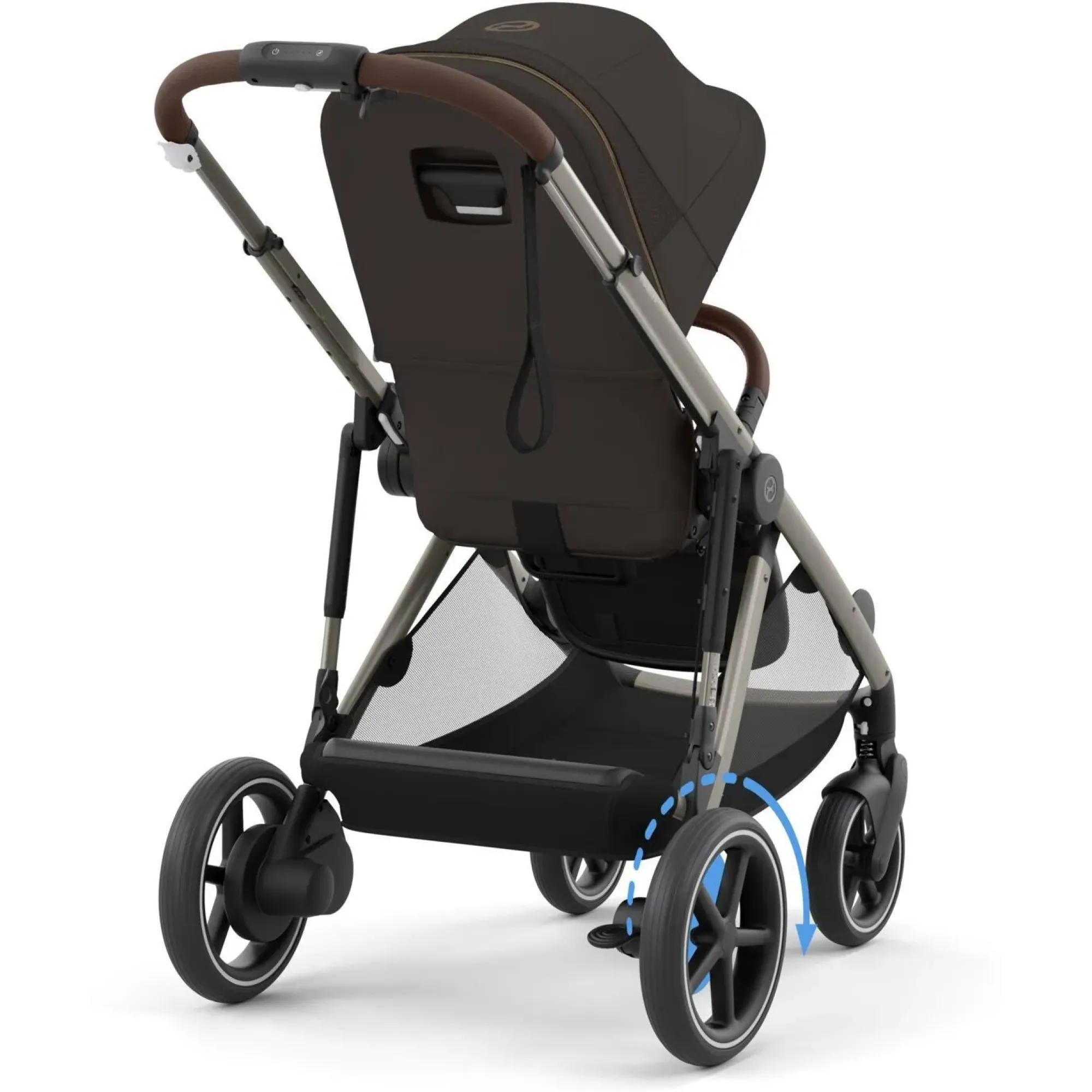 Коляска Cybex eGazelle S TPE Chocolate Brown