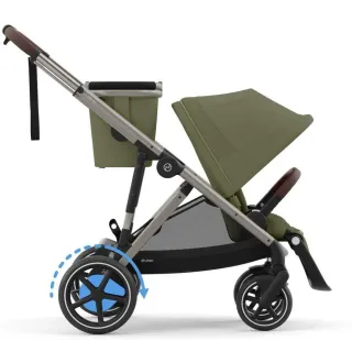 Коляска Cybex eGazelle S TPE Moss Green