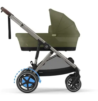 Коляска Cybex eGazelle S TPE Moss Green
