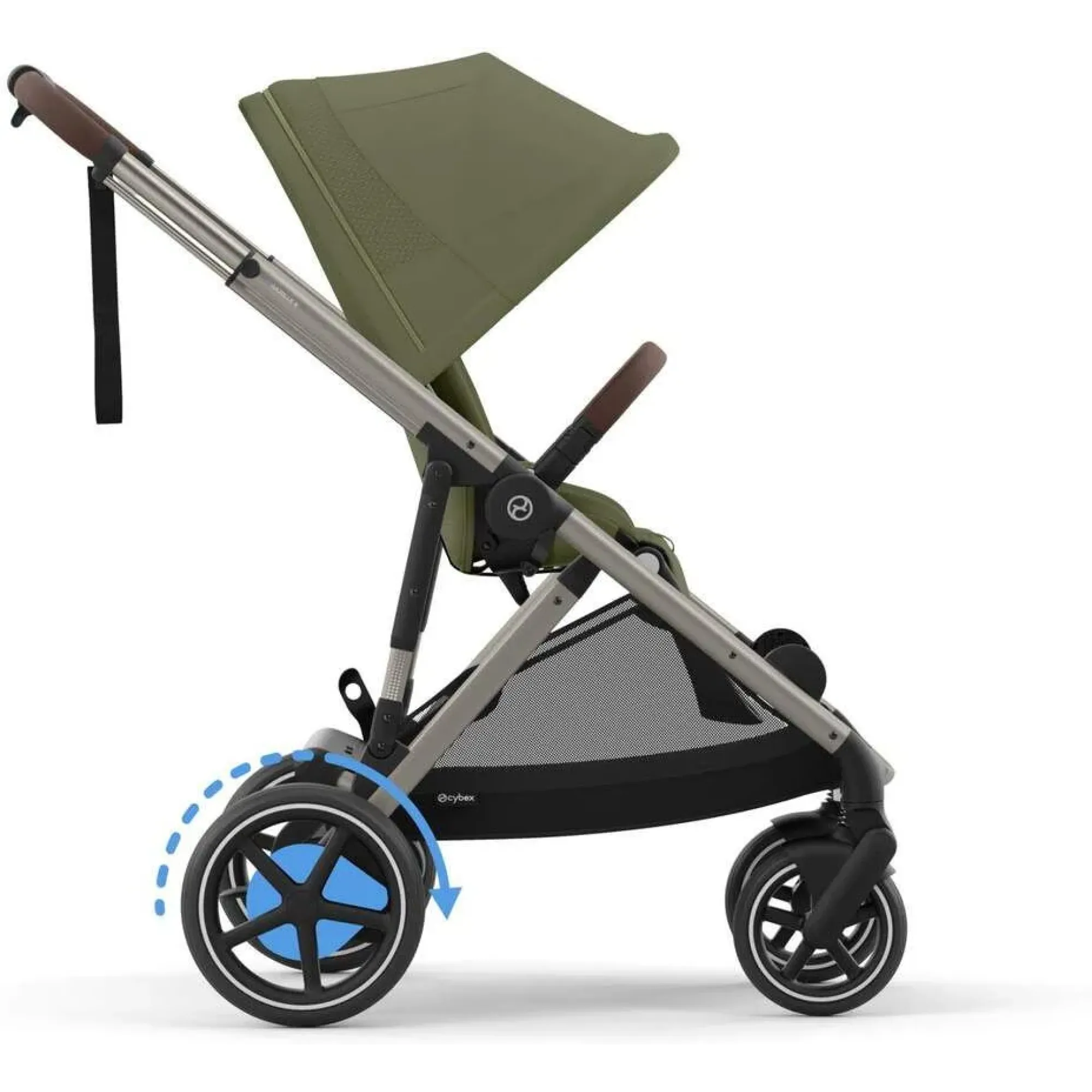 Коляска Cybex eGazelle S TPE Moss Green