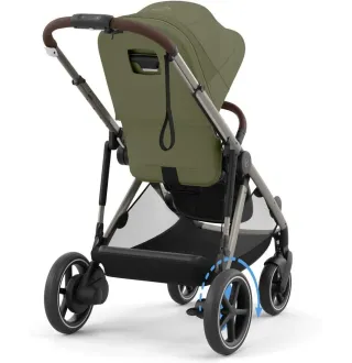 Коляска Cybex eGazelle S TPE Moss Green