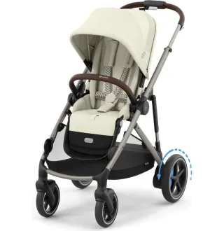 Коляска Cybex eGazelle S TPE Seashell Beige
