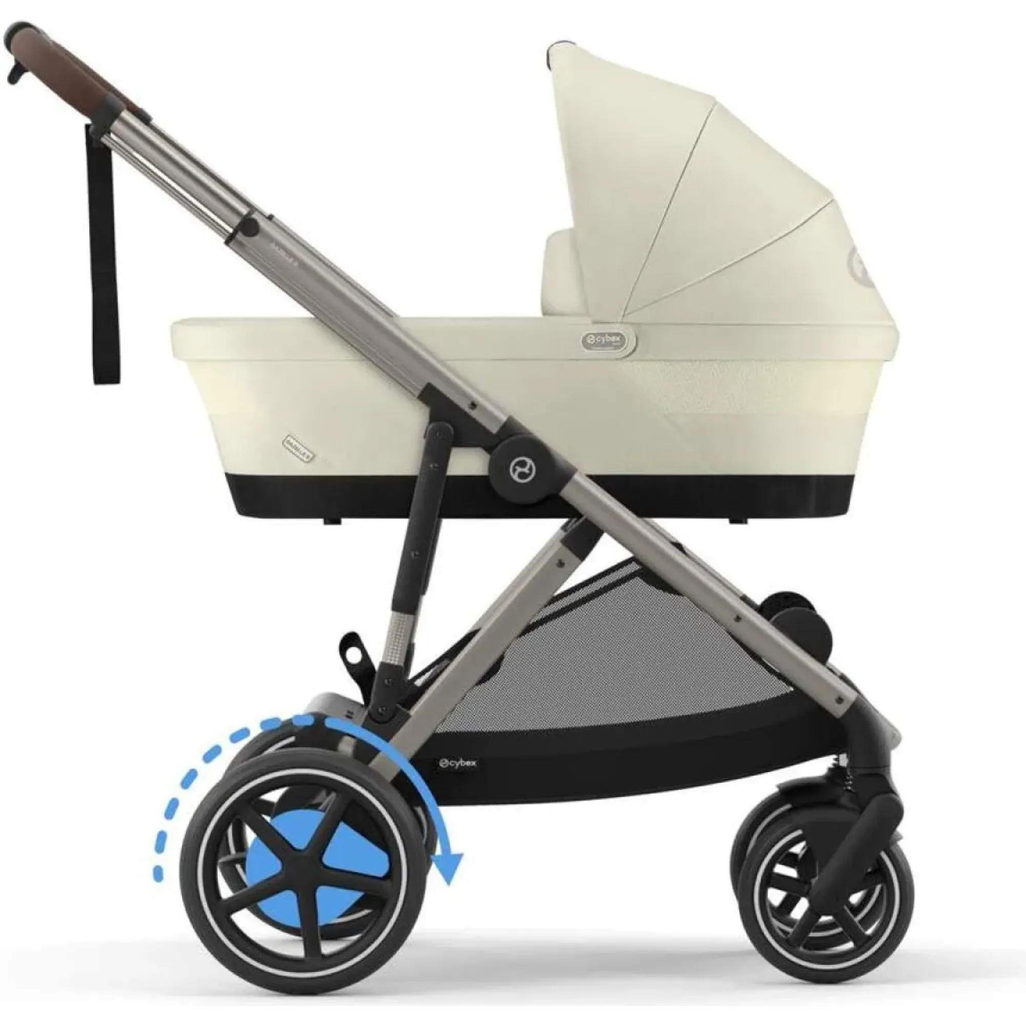 Коляска Cybex eGazelle S TPE Seashell Beige