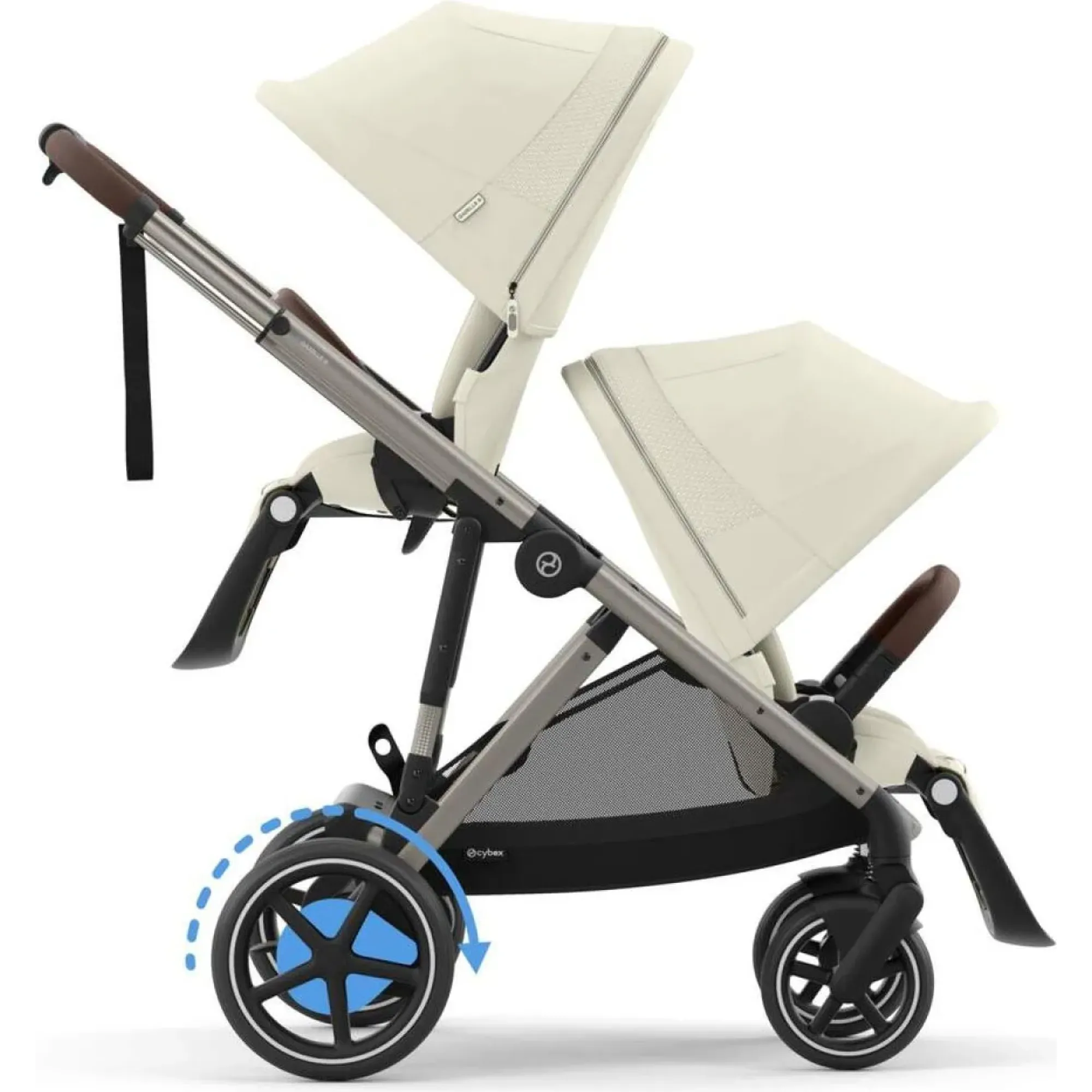 Коляска Cybex eGazelle S TPE Seashell Beige