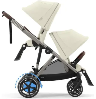 Коляска Cybex eGazelle S TPE Seashell Beige