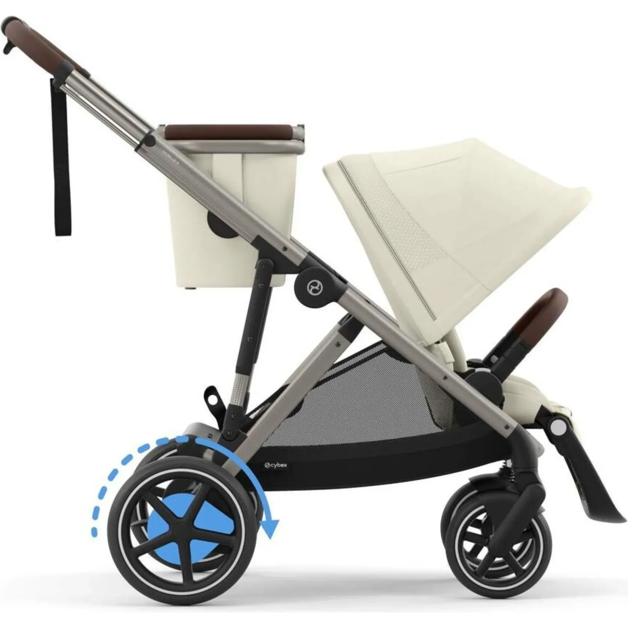 Коляска Cybex eGazelle S TPE Seashell Beige