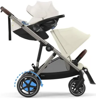 Коляска Cybex eGazelle S TPE Seashell Beige