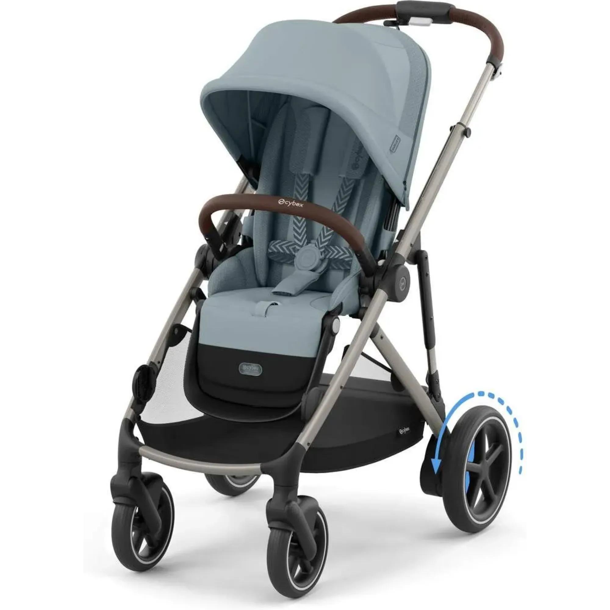 Коляска Cybex eGazelle S TPE Stormy Blue