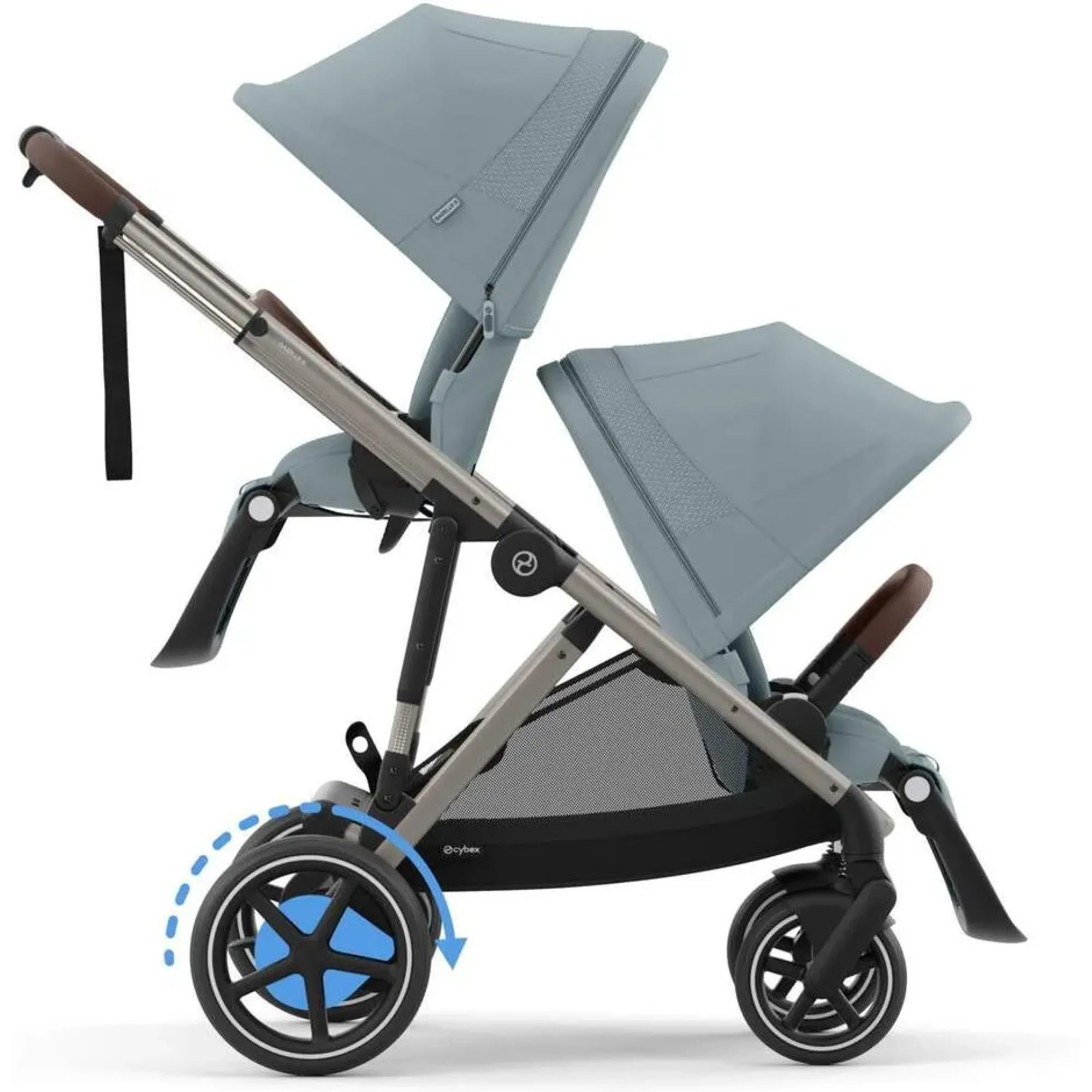 Коляска Cybex eGazelle S TPE Stormy Blue