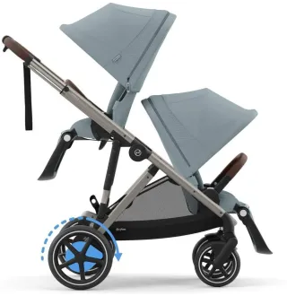 Коляска Cybex eGazelle S TPE Stormy Blue