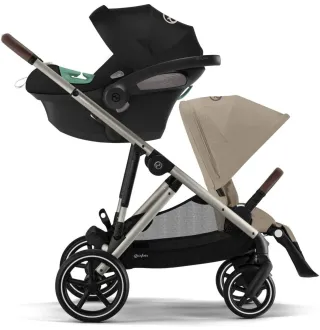 Прогулянкова коляска Cybex Gazelle S TPE Almond Beige