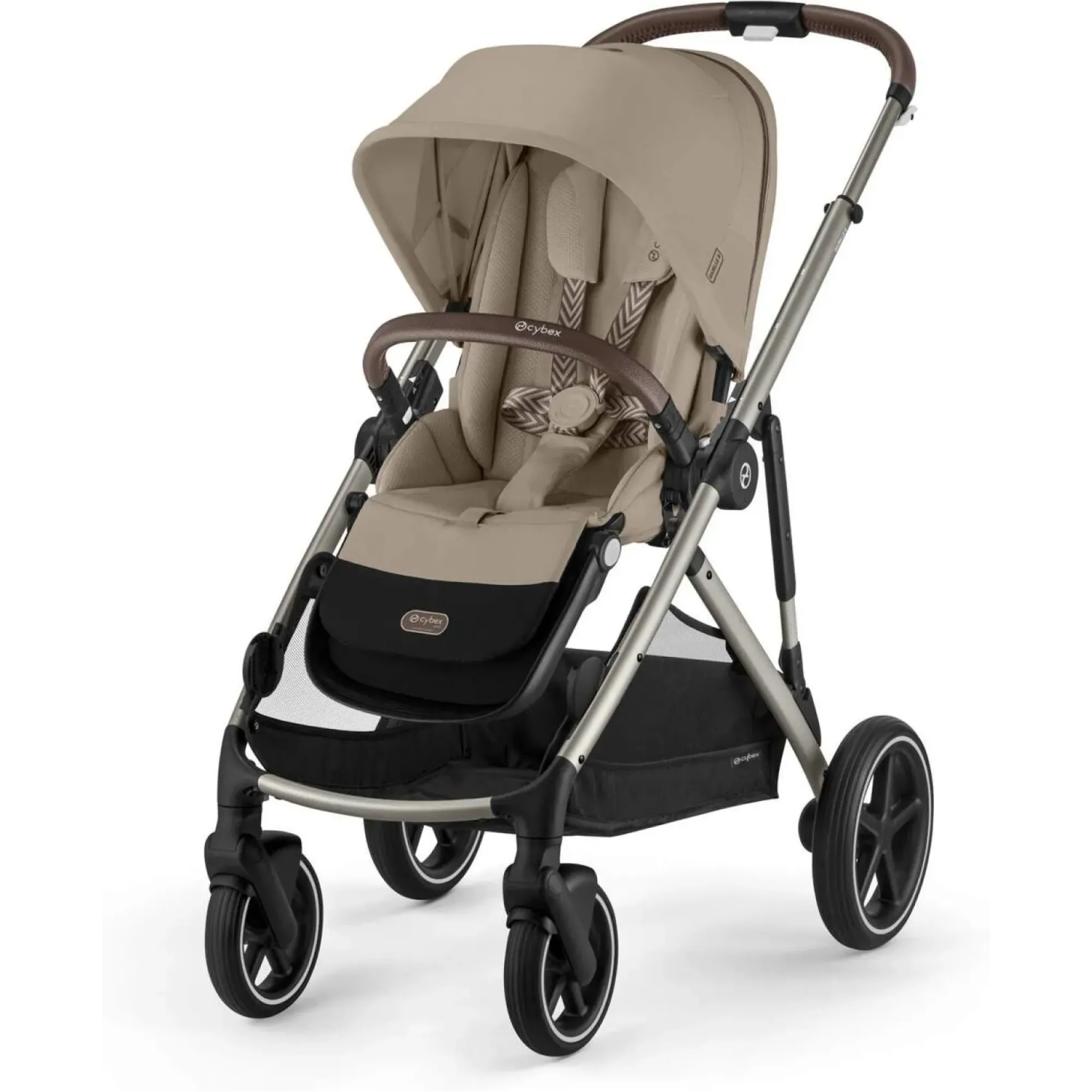 Прогулянкова коляска Cybex Gazelle S TPE Almond Beige