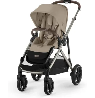 Прогулянкова коляска Cybex Gazelle S TPE Almond Beige
