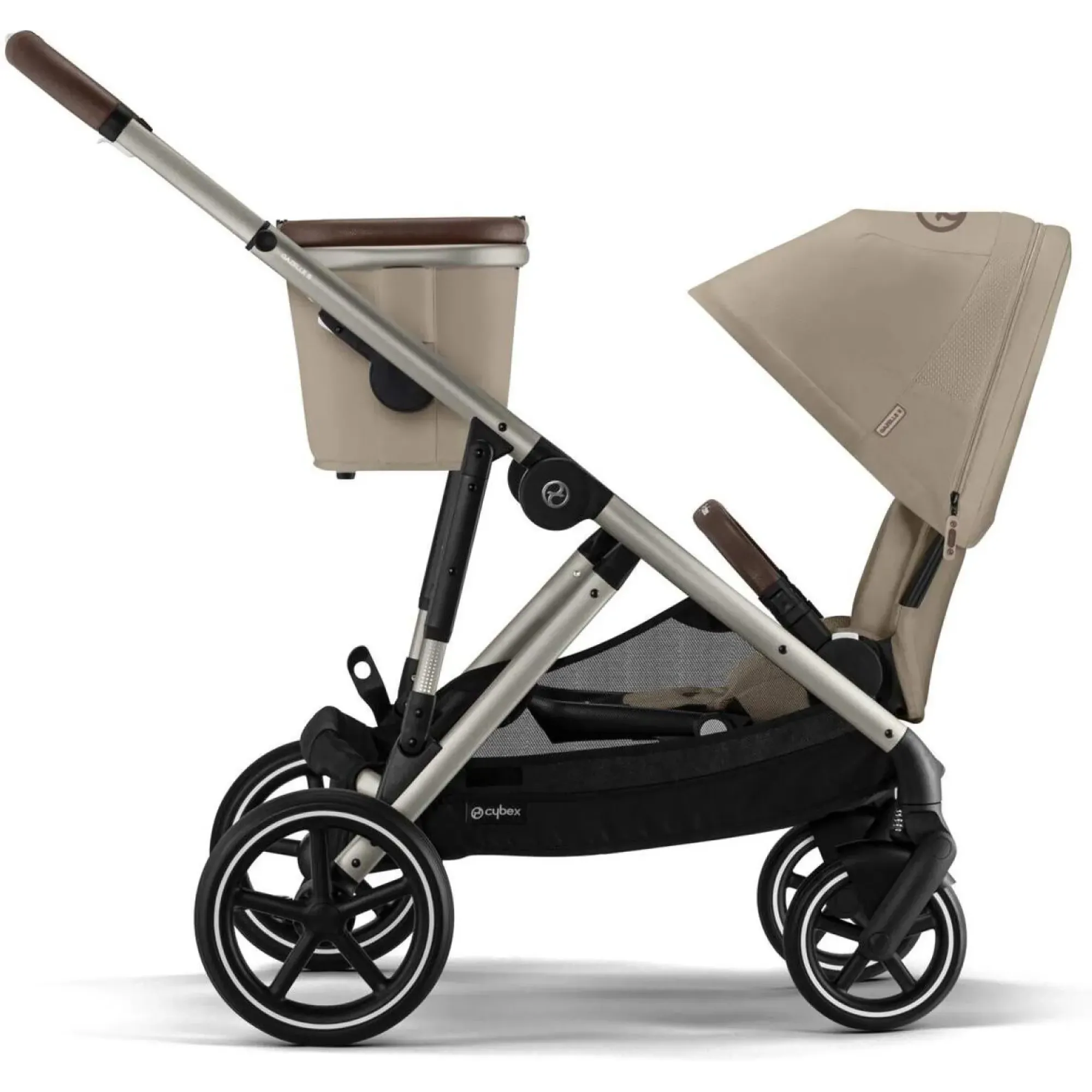Прогулянкова коляска Cybex Gazelle S TPE Almond Beige