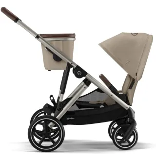 Прогулянкова коляска Cybex Gazelle S TPE Almond Beige